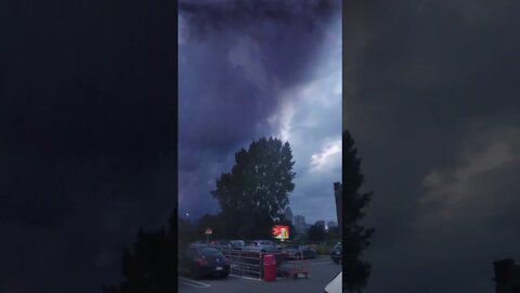 Fake vs Reality Storm and Lightning