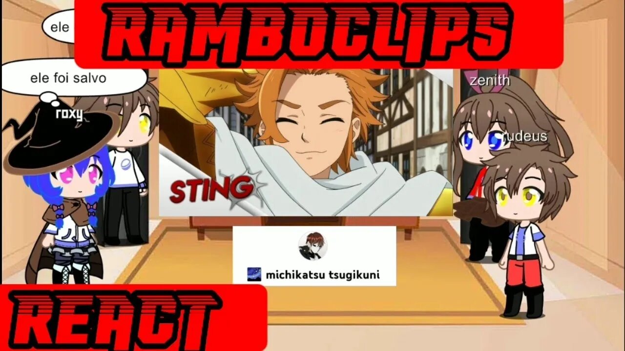 Reactions to Mushoku Tensei Rap - Rap do Rei Arthur #react