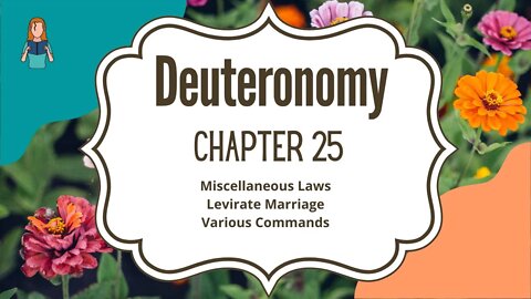 Deuteronomy Chapter 25 | NRSV Bible Reading