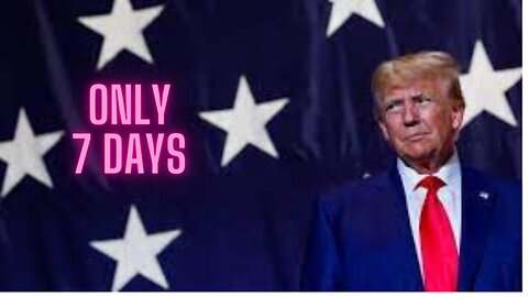 Donald Trump has 7 days to turn himself in