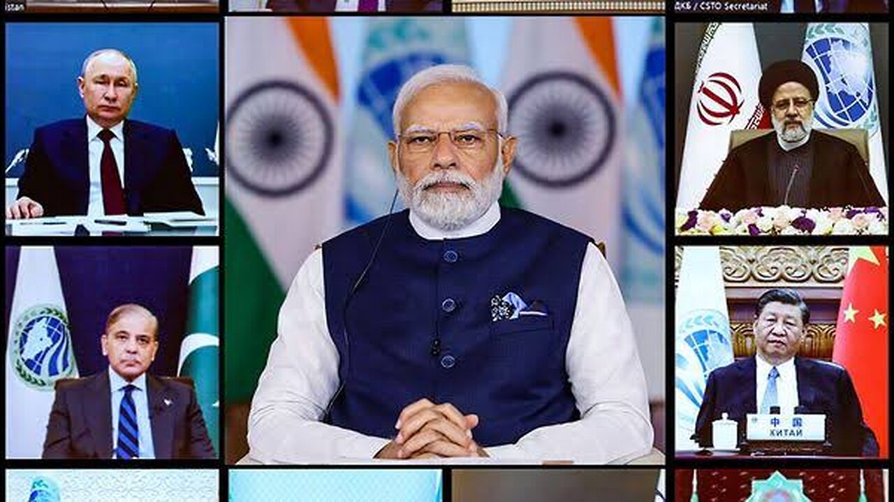 Modi stand for India🇮🇳 at SCO