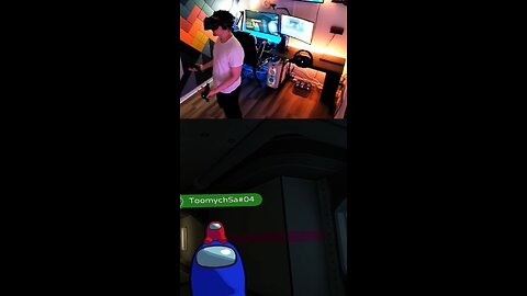 cheese kid in akong us vr 🧀👀 pt: 2 #amongusgame #amongus #amomgusvr #vr #august #amongusvideo