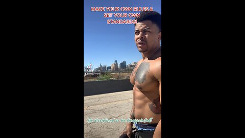 MAKE YOUR OWN RULES! SET YOUR OWN STANDARDS!! | the best motivational bodybuilding rapper