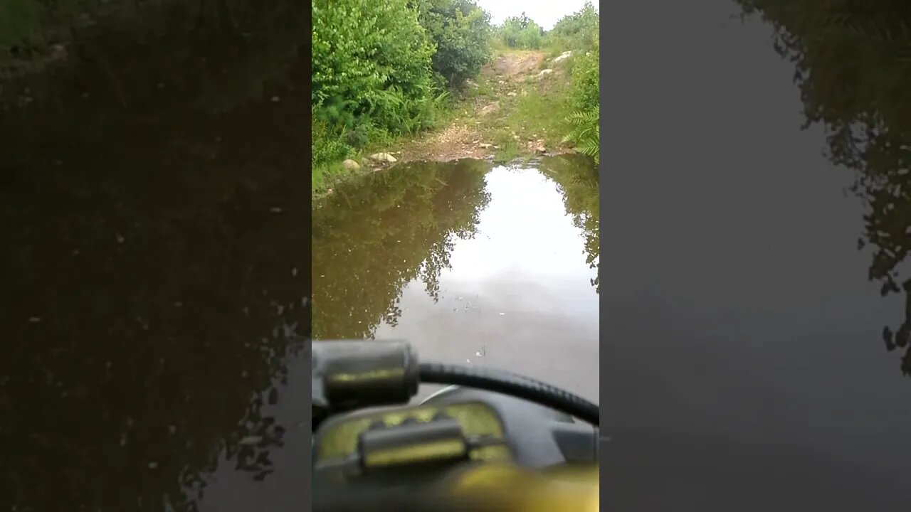 Dirt bike ride on hawk enduro dual sport 250