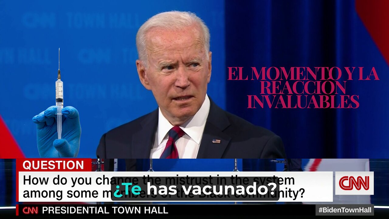 Momento Invaluable En El Que Joe Biden Le Pregunta A Don Lemon Si Se Vacunó - EN SERIO!