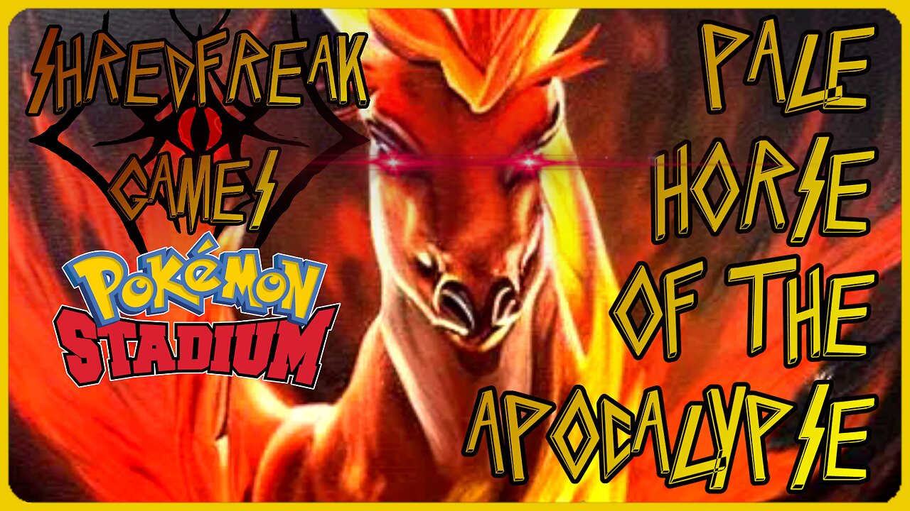 Pale Horse of the Apocalypse! Rapidash is TOO STRONG!!! - Shredfreak Games Clips
