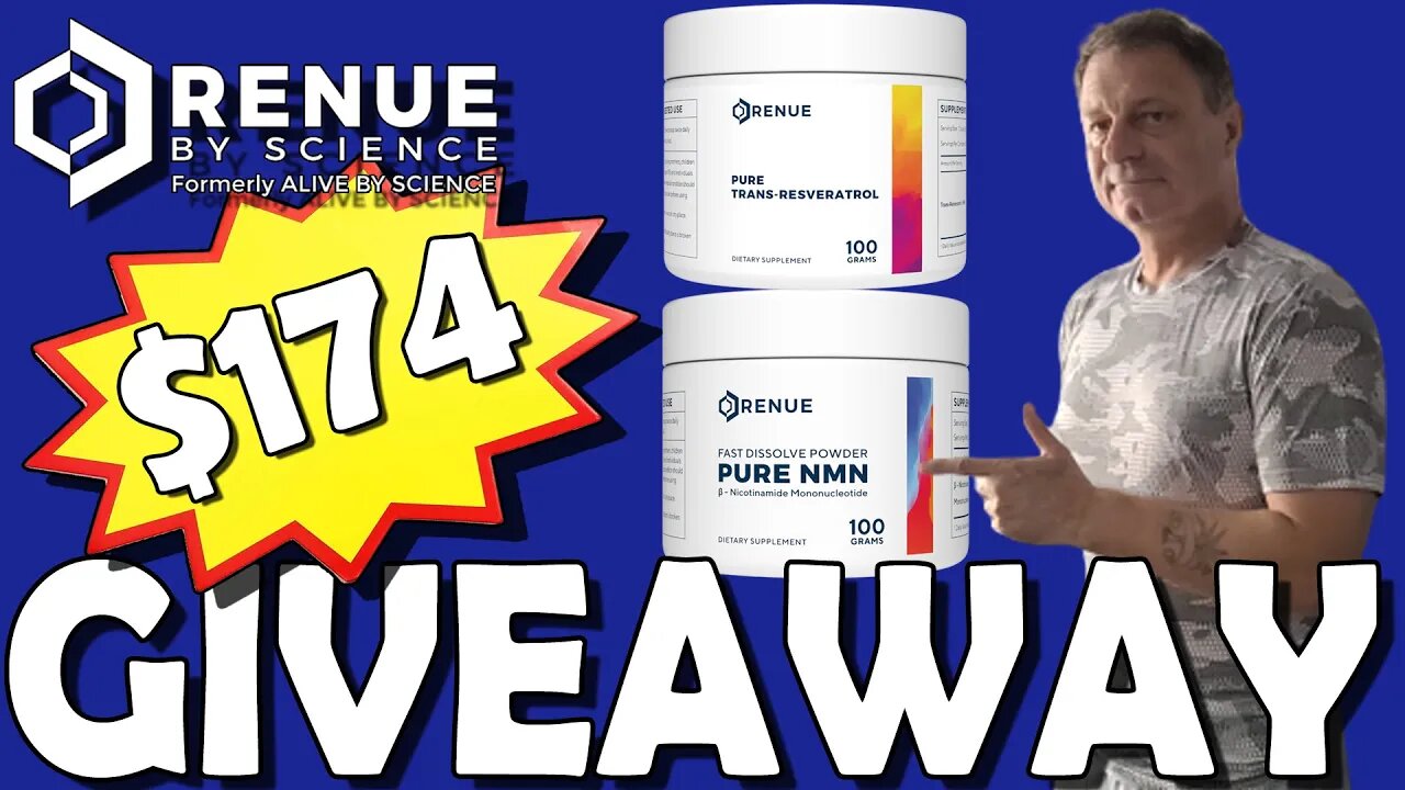 $174 MEGA Longevity GIVEAWAY | RENUE by SCIENCE