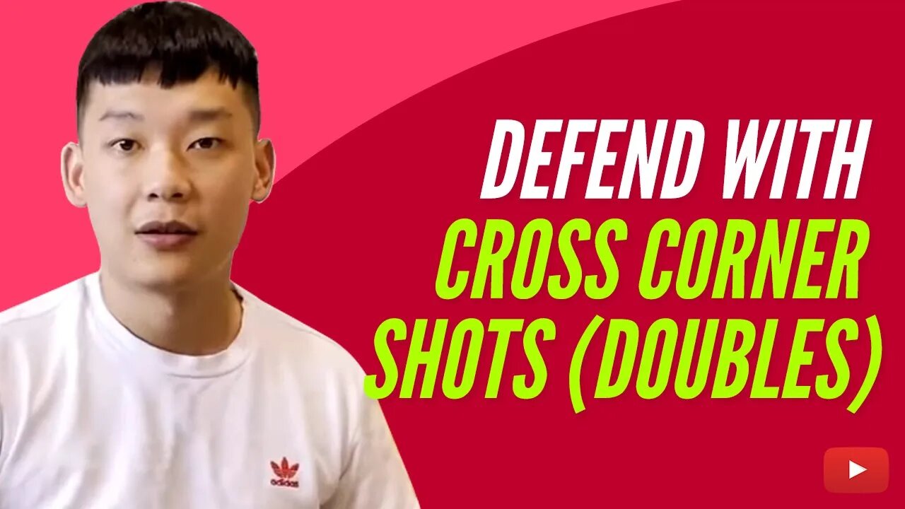 Defend with Cross Corner Shots (Doubles) Master Ye teaches Badminton Chinese with English Subtitles