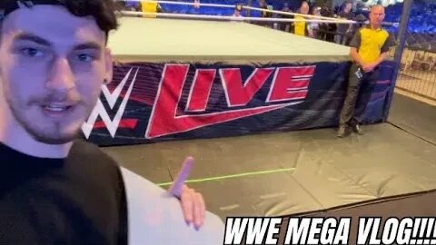 A WWE VIP EXPERIENCE VLOG. YEAAAHH