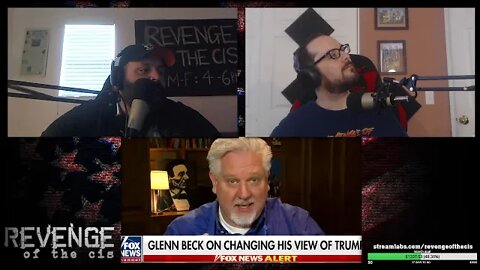 Glenn Beck with hat in hand