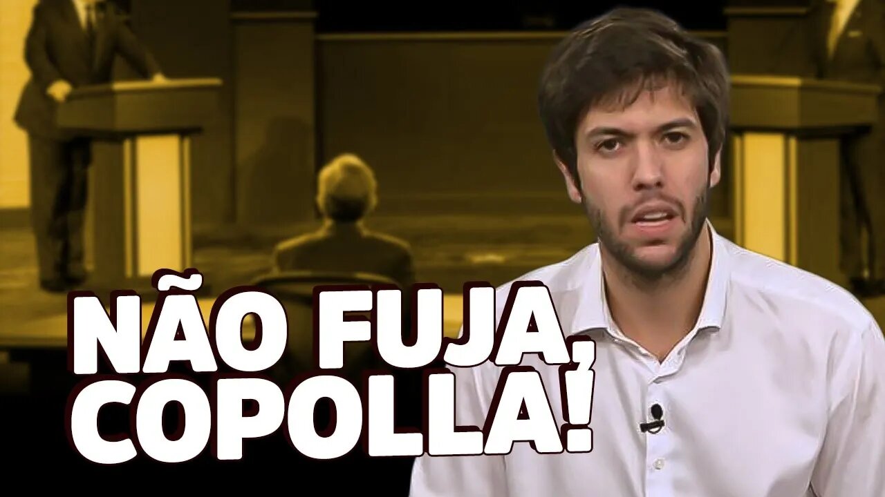 NÃO FUJA, COPPOLA. DIA 29 ESTAREI LÁ