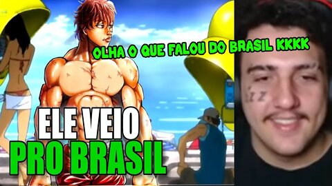 O dia que BAKI encontrou RICKSON GRACIE no BRASIL | sociedade z REACT