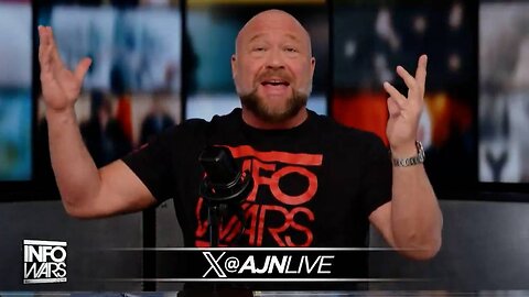 Feds Force Alex Jones Out Of Infowars' Studios— But He's Still Live @AJNlive