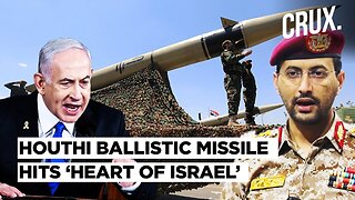 ‘Crater The Size of…’: Houthi Missile Hits Tel Aviv, Injures 16, Israel’s Interception Bid ‘Fails’