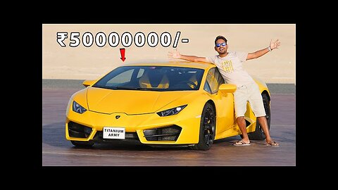 Driving Our Lamborghini - Worth ₹5 Crore | Super Car