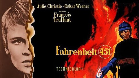 FAHRENHEIT 451 (1966) Science Fiction Thriller of a Dystopian Future FULL MOVIE HD & W/S