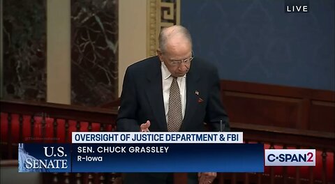 Chuck Grassley calling out the demons