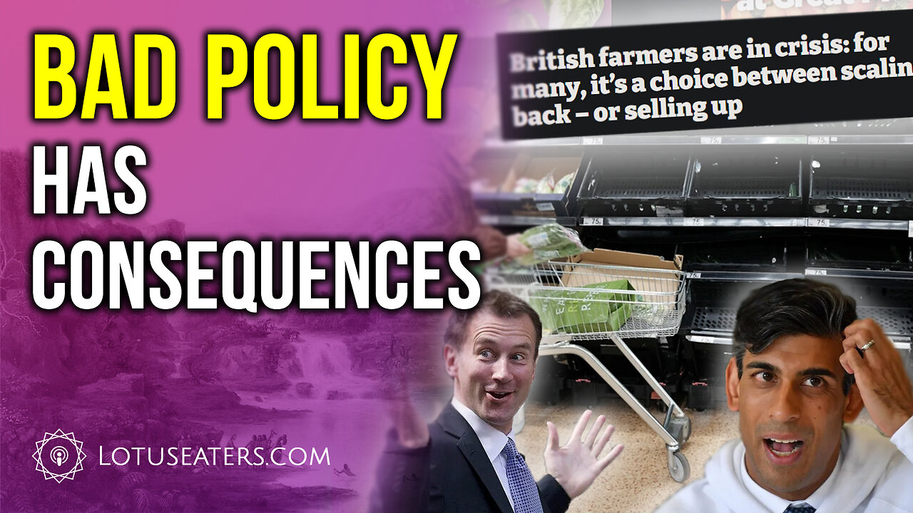 UK is running out of food, Apparently