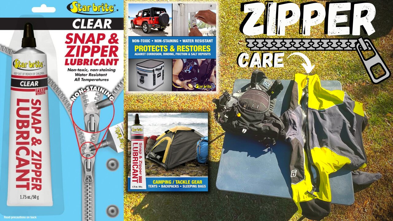 Stuck Zipper Lube!