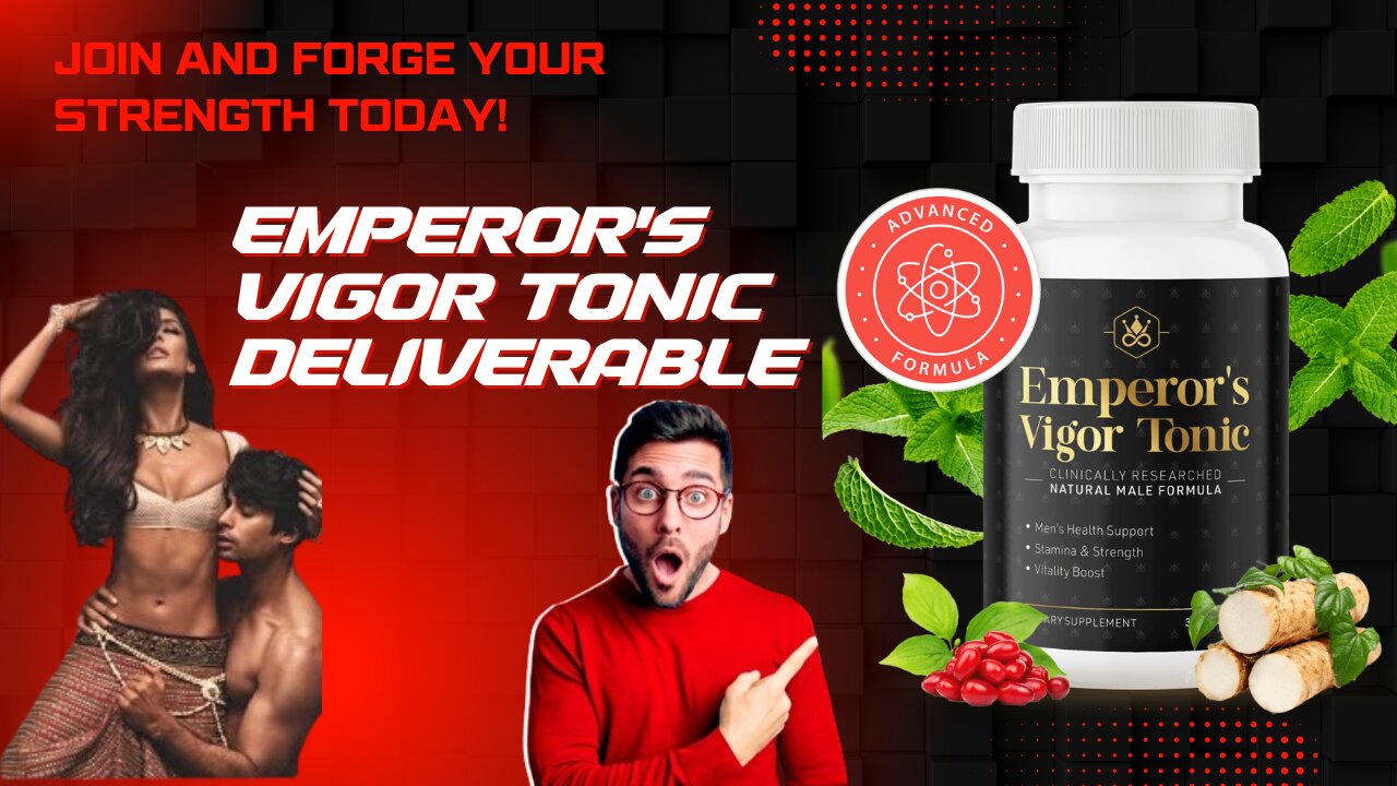 Emperor's Vigor Tonic REVIEW 🔴BIG WARNING! 🔴Emperor's Vigor Tonic Reviews -Emperors Vigor Tonic