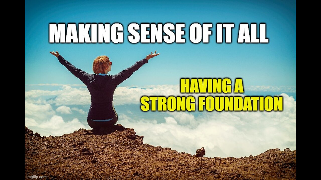 Having a Strong Foundation