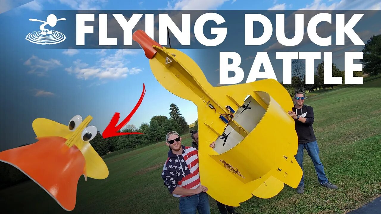 Sending our Giant Flying Duck into Battle! 🦆 Duck Season! 🐔