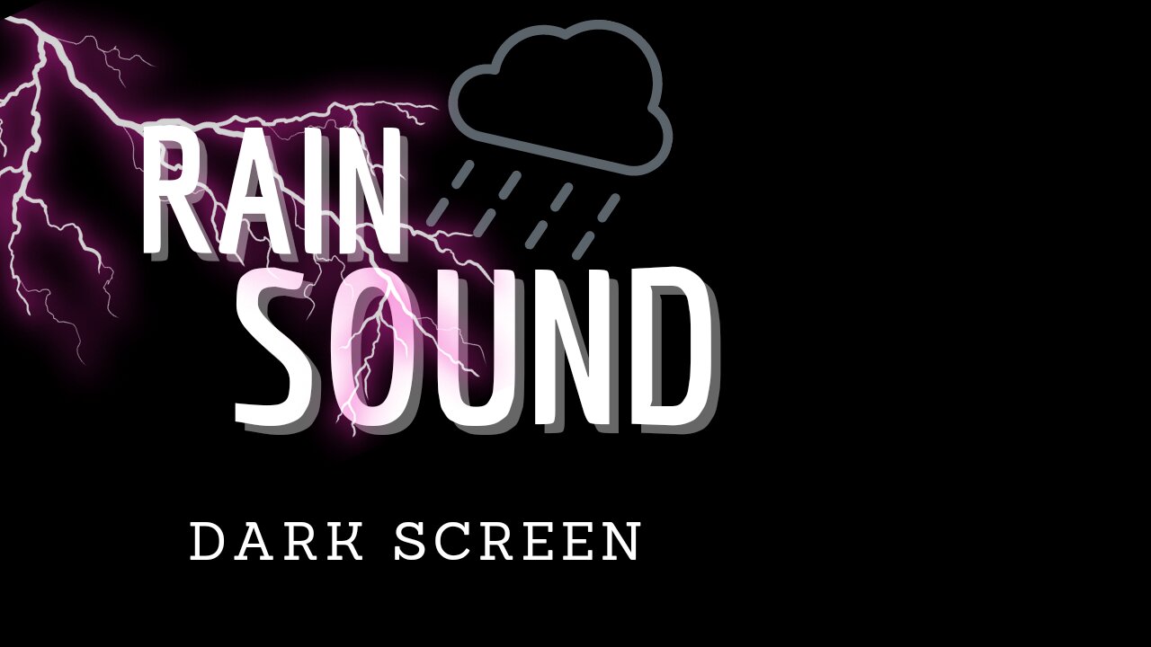 Relax and Sleep to the Sound of Rain - Try Listening for 5 Minutes