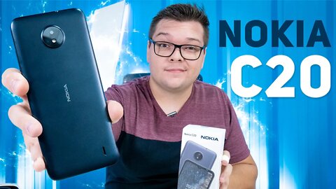 Nokia C20 | O BARATINHO DA MARCA VALE A PENA? Unboxing e Análise