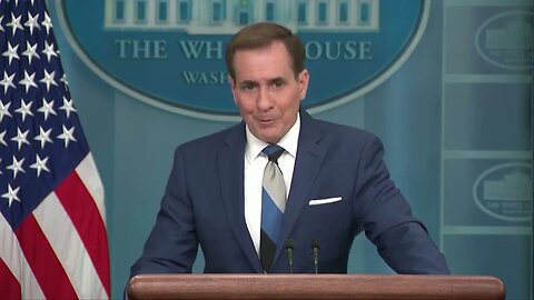 Reporter Absurdly Asks Biden Spox John Kirby If They've "Dissuaded" Israel From Defending Itself