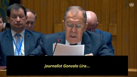 FM Lavrov: Western "democracy" is silent on the death of Gonzalo Lira