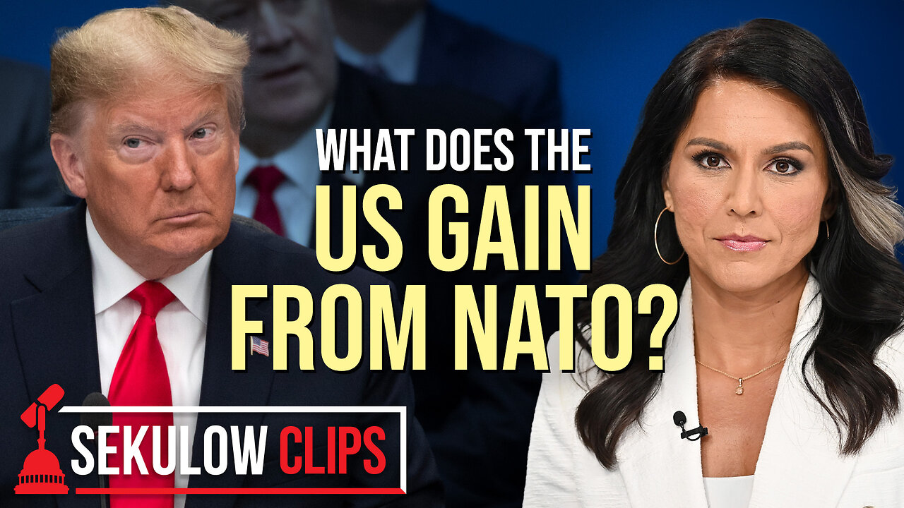 Tulsi Gabbard Reacts to Trump's NATO Comments