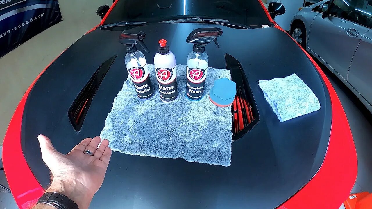 Adam's Polishes Matte Detailer & Protectant- Hood Wraps