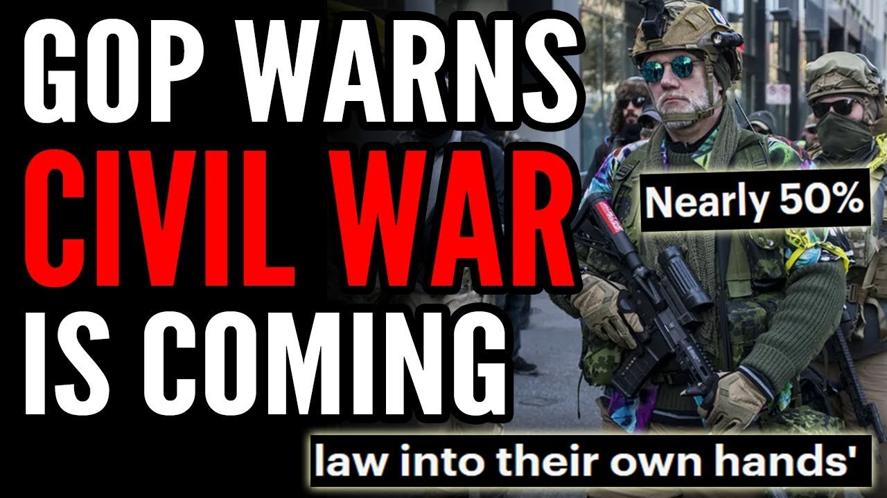 Survey Shows 47% of GOP Believe in Coming CIVIL WAR, Biden Allows Eviction Moratorium to Expire