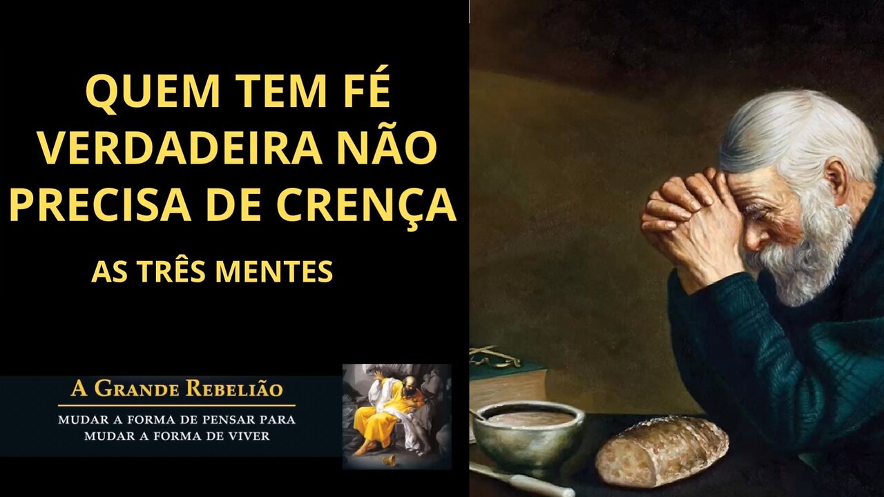 QUEM TEM FÉ VERDADEIRA NÃO PRECISA DE CRENÇA