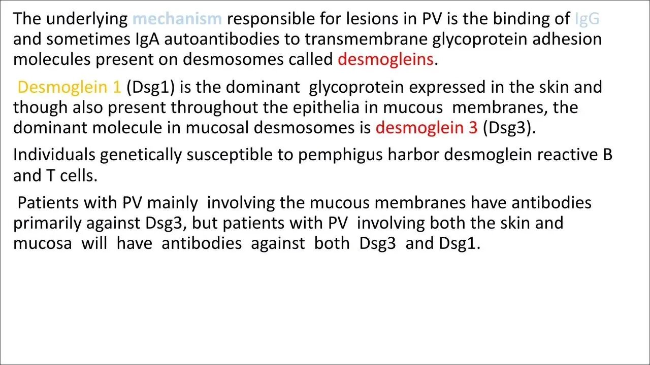 Oral Medicine L4 (Non-Infective Visculobullous Disease)