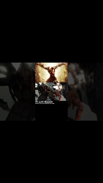 Kratos vs The Hecatonchires QTE Fight Part 2 #godofwar #gaming #shorts