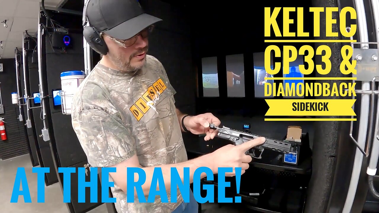 Keltec CP33 .22LR And Diamondback Sidekick .22LR At The Digital Range! It's Fun To Shoot With .22!