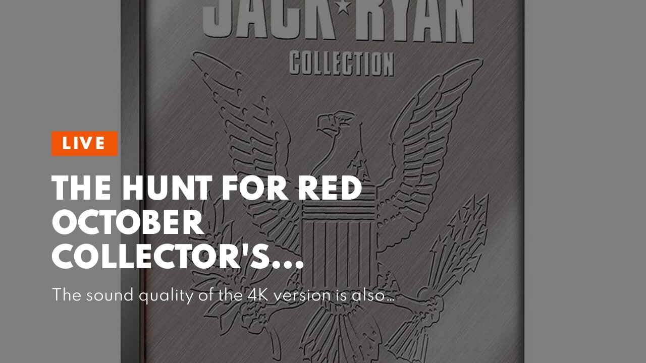 The Hunt for Red October Collector's Edition Steelbook [Blu-ray]