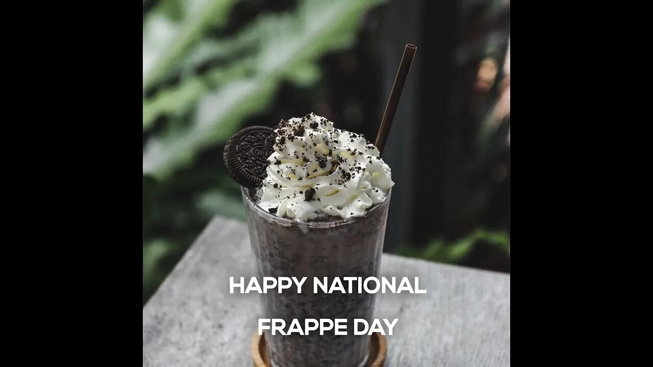 National Frappe Day