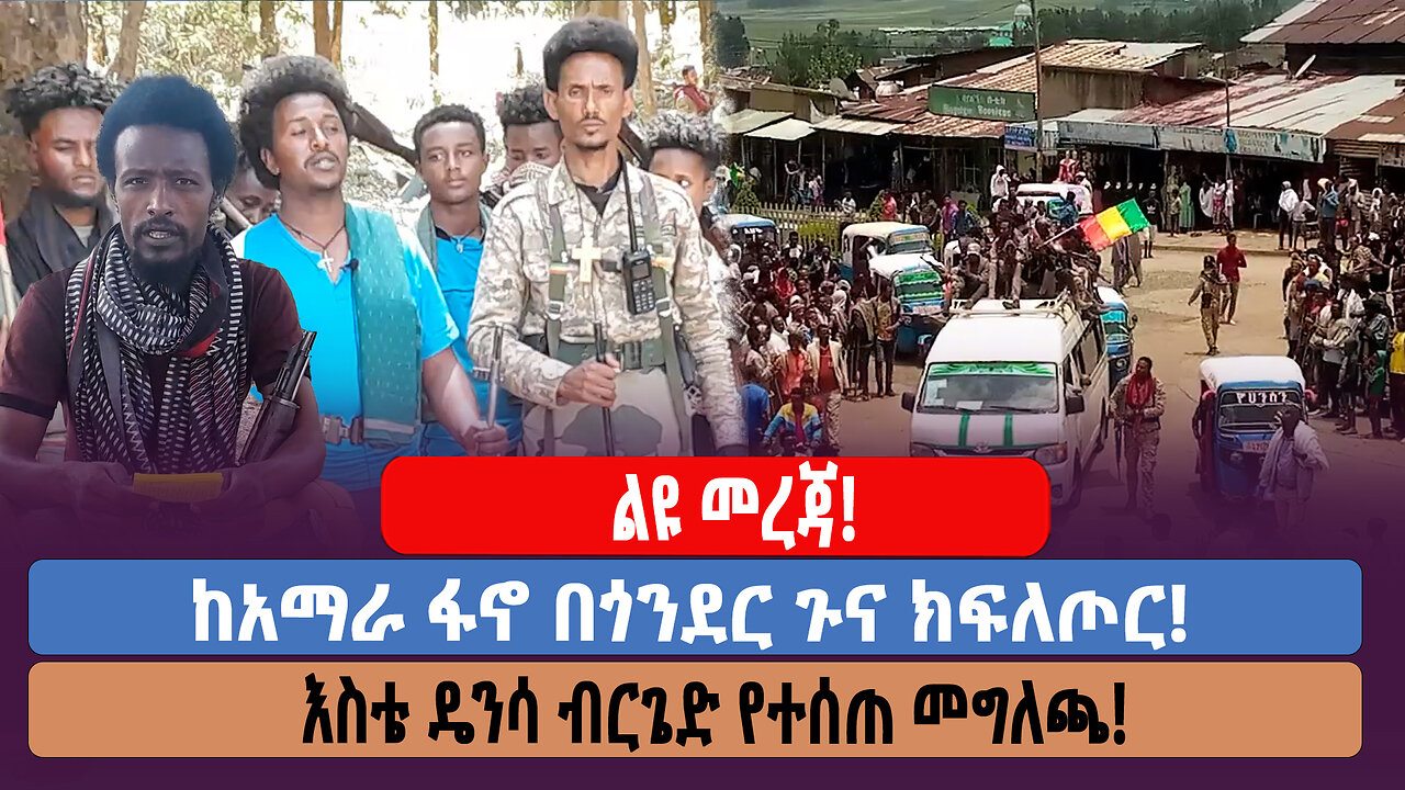 ልዩ መራጃ ! ከአማራ ፋኖ በጎንደር ጉና ክፍለጦር! እስቴ ዴንሳ ብርጌድ የተሰጠ መግለጫ!!