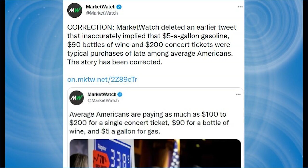 Washington Post and Market Watch Demonstrate Being Out of Touch