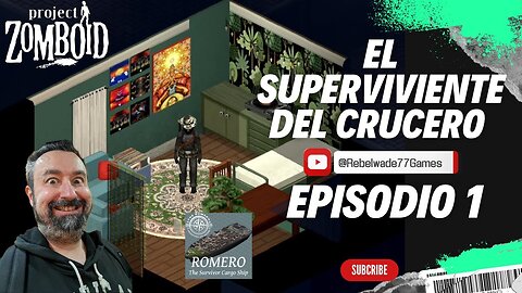 El superviviente del crucero - Episodio 1 - Project Zomboid - Empezamos la aventura