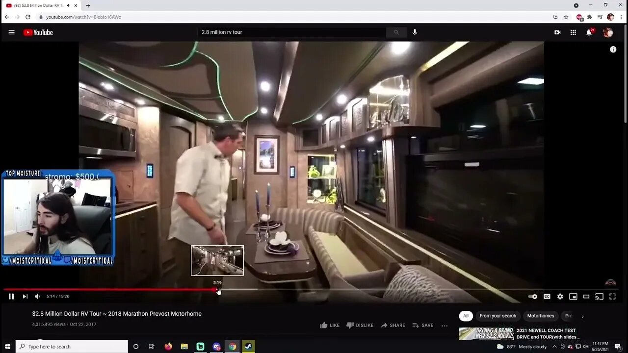 MoistCr1tikal Reacts To Expensive RVs