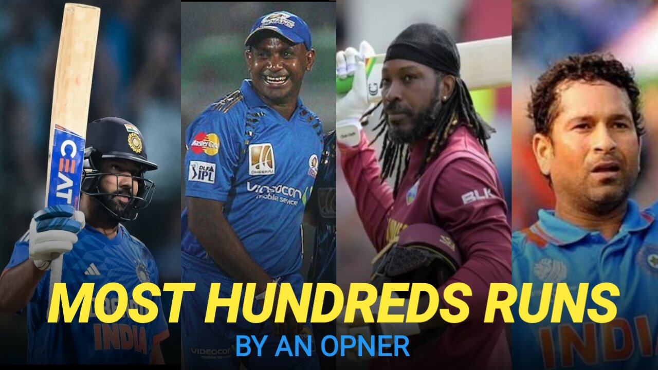 New ! Most Hundreds Runs ! As an Opener | 13 Sports