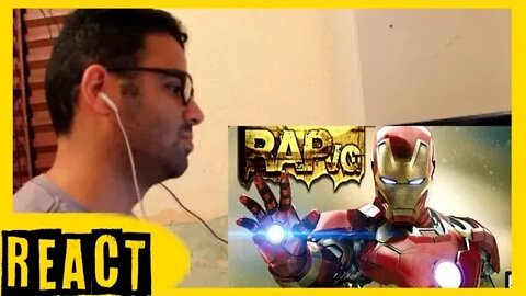 React Rap do Homem de Ferro - Sacrificio Universal, Minha História - VG BEATS