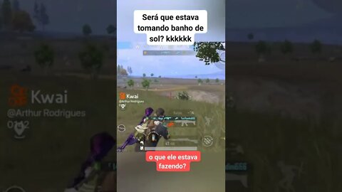 essa aí está tomando sol kkkkkk #pubg #shorts #pubgmobile