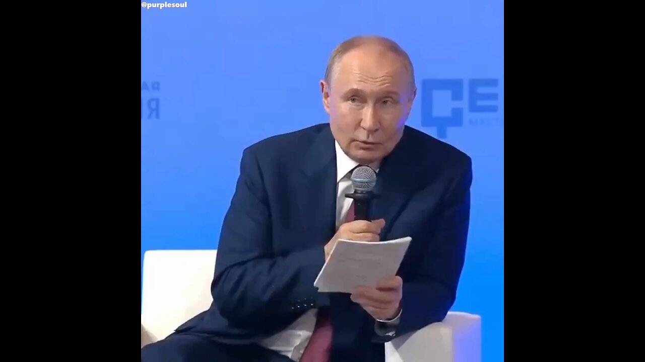 President Putin: But as long as we feel like one family we are invincible.