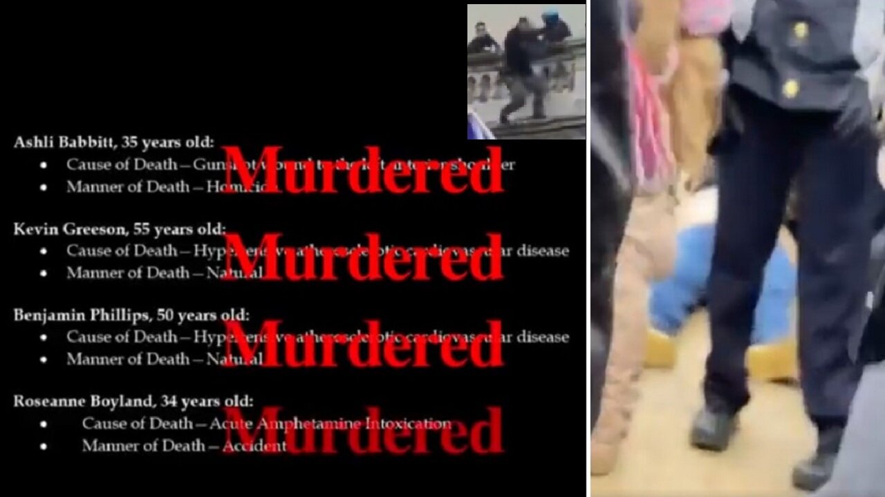 J6 4-Murders Caught on Camera. How Many More Were Covered Up?