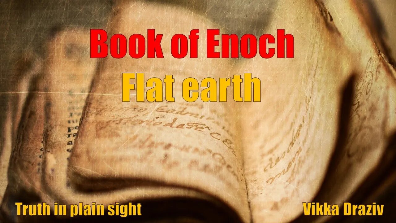 Book Of Enoch Flat Earth