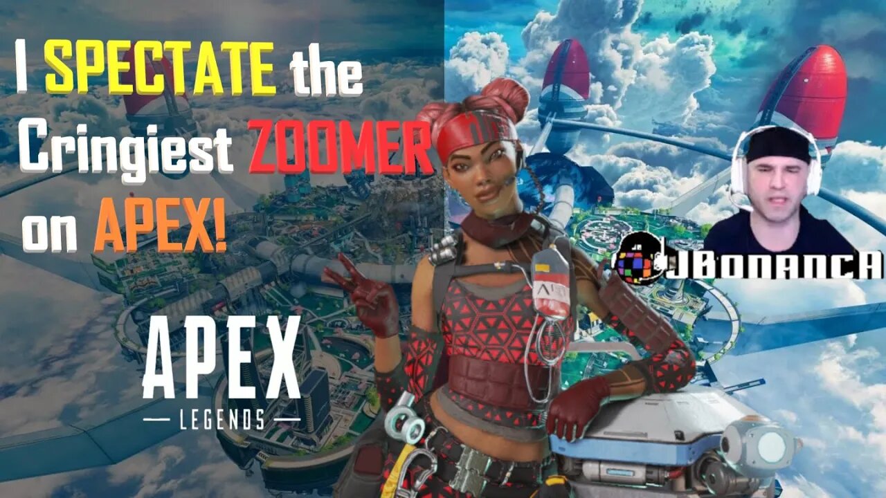 I SPECTATE the Cringiest ZOOMER on APEX! #ApexLegends